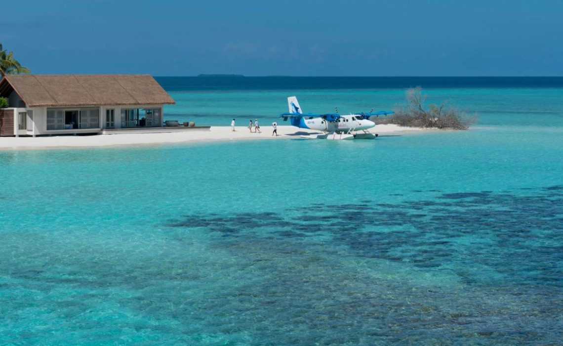 The most exclusive hotel of the world is the island of Four Season in the Baa Atoll in Maldives