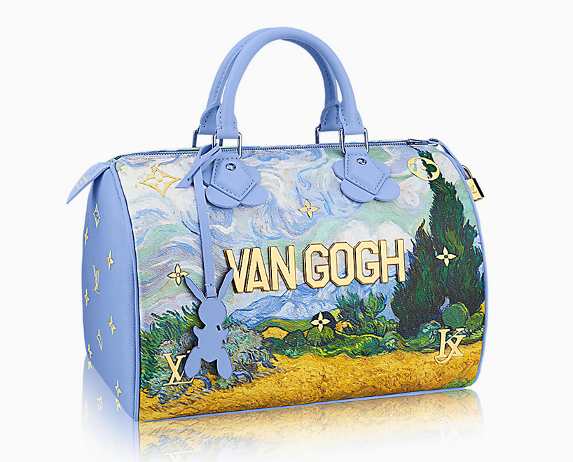 Louis Vuitton pairs w Jeff Koons for the new Masters Collection