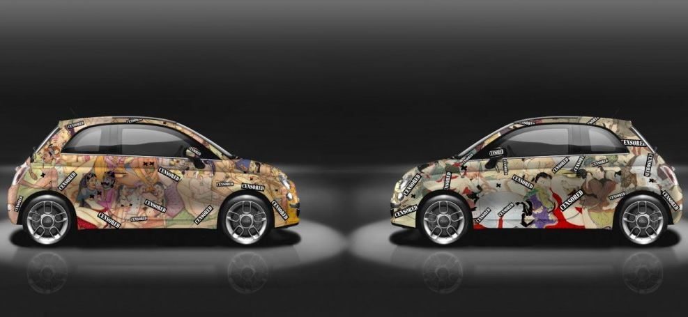 500 kar-masutra-lapo elkann-garage-italia-customs-censored 2-thechicflaneuse