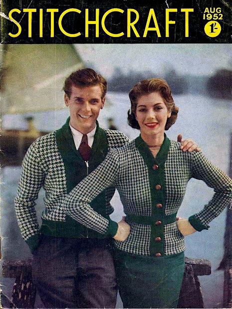 Roger Moore as knitwear model in the 50s - the chicflaneuse