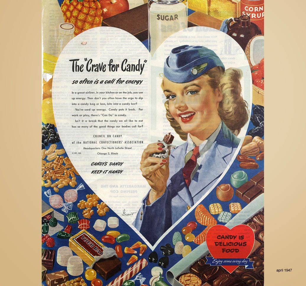 The-Crave-for-Candy-an-airhostess-speaks-1947-thechicflaneuse