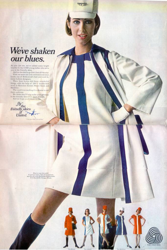 United-Airlines-stewardess-1968-thechicflanesue