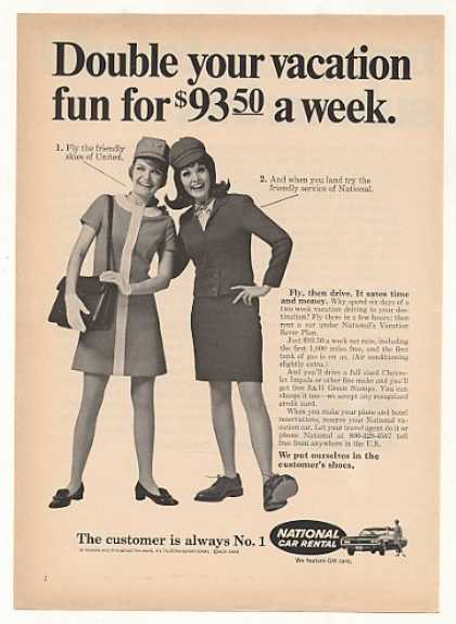 stewardesses vintage ad thechicflaneuse