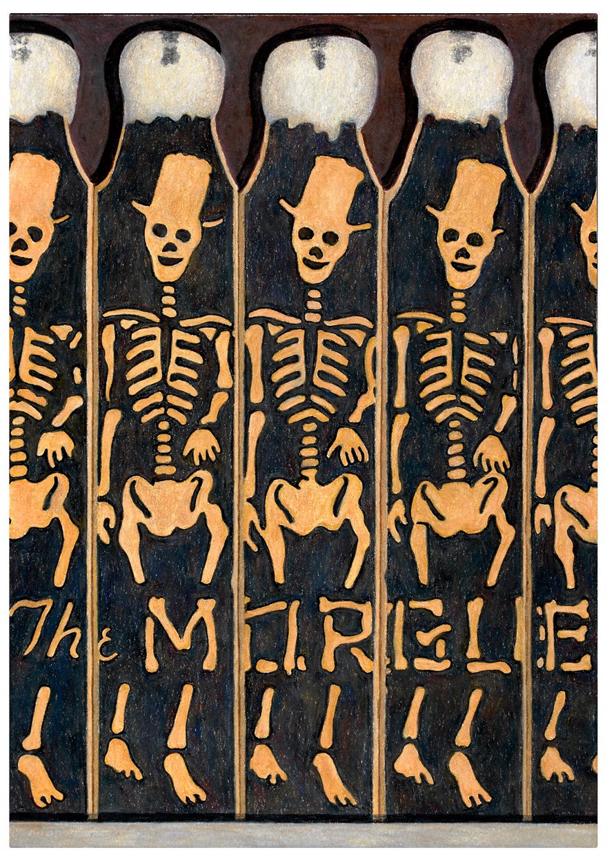 The Morgue Matchbook, 2016© Aaron Kasmin, Courtesy of Sims Reed Gallery