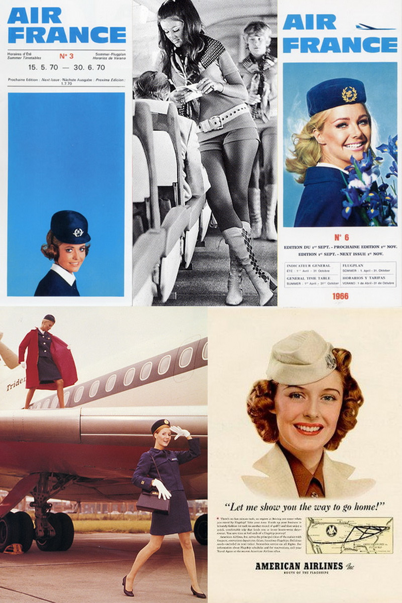 vintage_stewardess_photo -thechicflaneuse