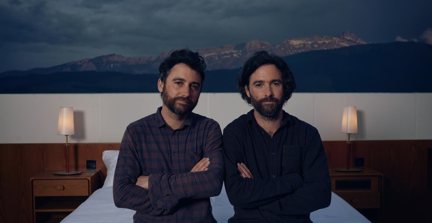 Swiss conceptual artists Frank and Patrik Riklin creators of null stern hotel thechicflaneuse