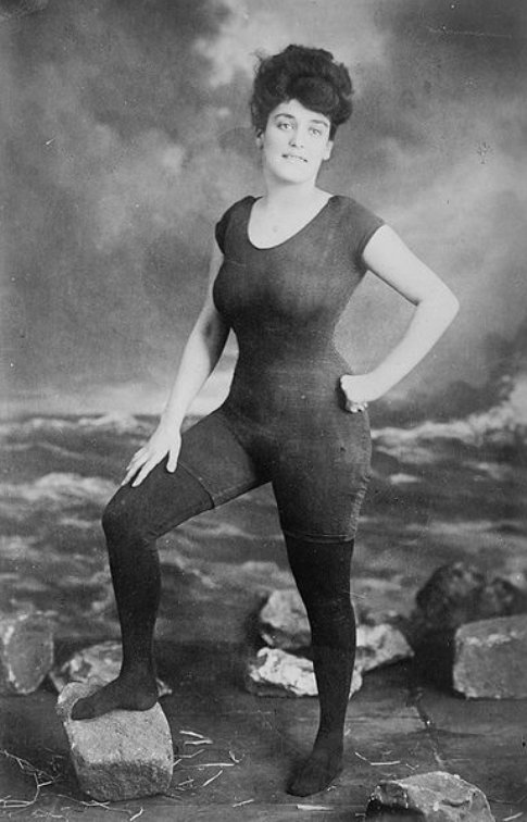 swimming suit circa 1900