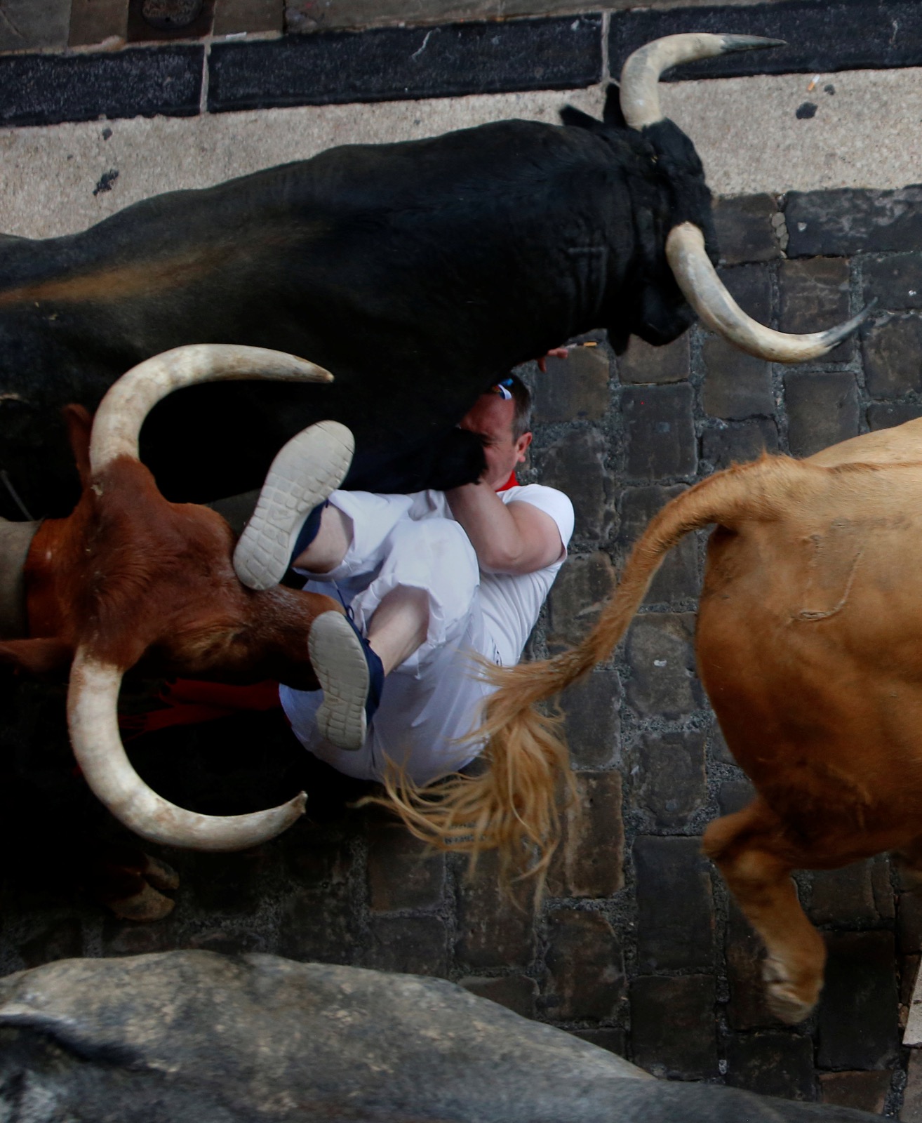 Running of th bulls Pamplona