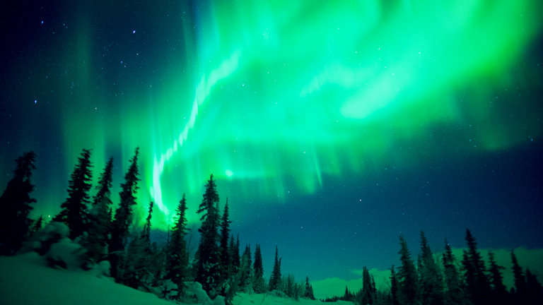 Awaken - Magnetic storm in Kiruna, Sweden, 2015.