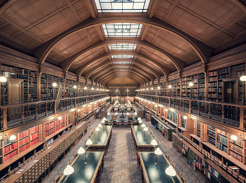 Bibliothèque de l’Hotel de Ville de Paris, Paris, 1890 - Thibaud Poirier - thehicflaneuse