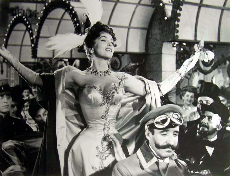 Gina Lollobrigida in La donna più bella del mondo directed by Robert Z. Leonard, 1955