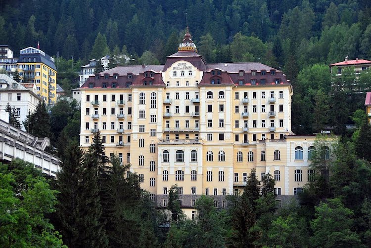 Grand Hotel de l'Europe in Bad Gastein, Austria - accidental wes anderson - thechicflaneuse