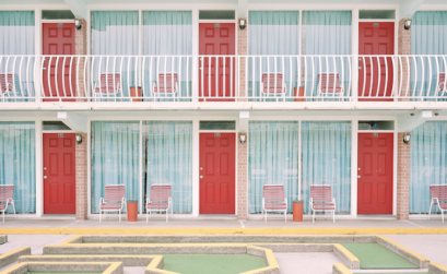 “Ebb Tide” at Gold Crest Resort Motel by Tyler Haughey - accidental wes anderson - thechicflaneuse