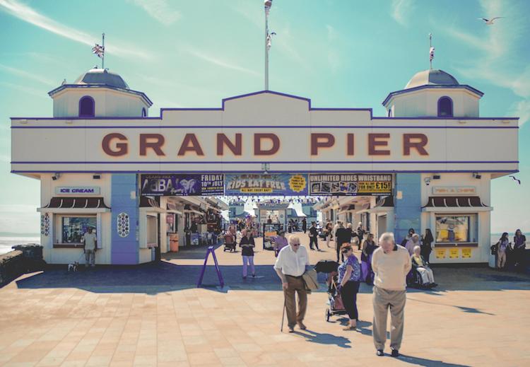 Grand Pier in Weston-super-Mare, England - accidental wes anderson - thechicflaneuse