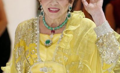 Italian actress Gina Lollobrigida arrives for the 66th Red Cross Ball at the Sporting Club Salle des Etoiles in Monaco, 01 August 2014, (reissued 27 June 2017). Gina Lollobrigida turns 90 on 04 July 2017. EPA/SEBASTIEN NOGIER