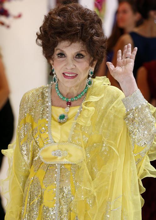 Italian actress Gina Lollobrigida arrives for the 66th Red Cross Ball at the Sporting Club Salle des Etoiles in Monaco, 01 August 2014, (reissued 27 June 2017). Gina Lollobrigida turns 90 on 04 July 2017. EPA/SEBASTIEN NOGIER