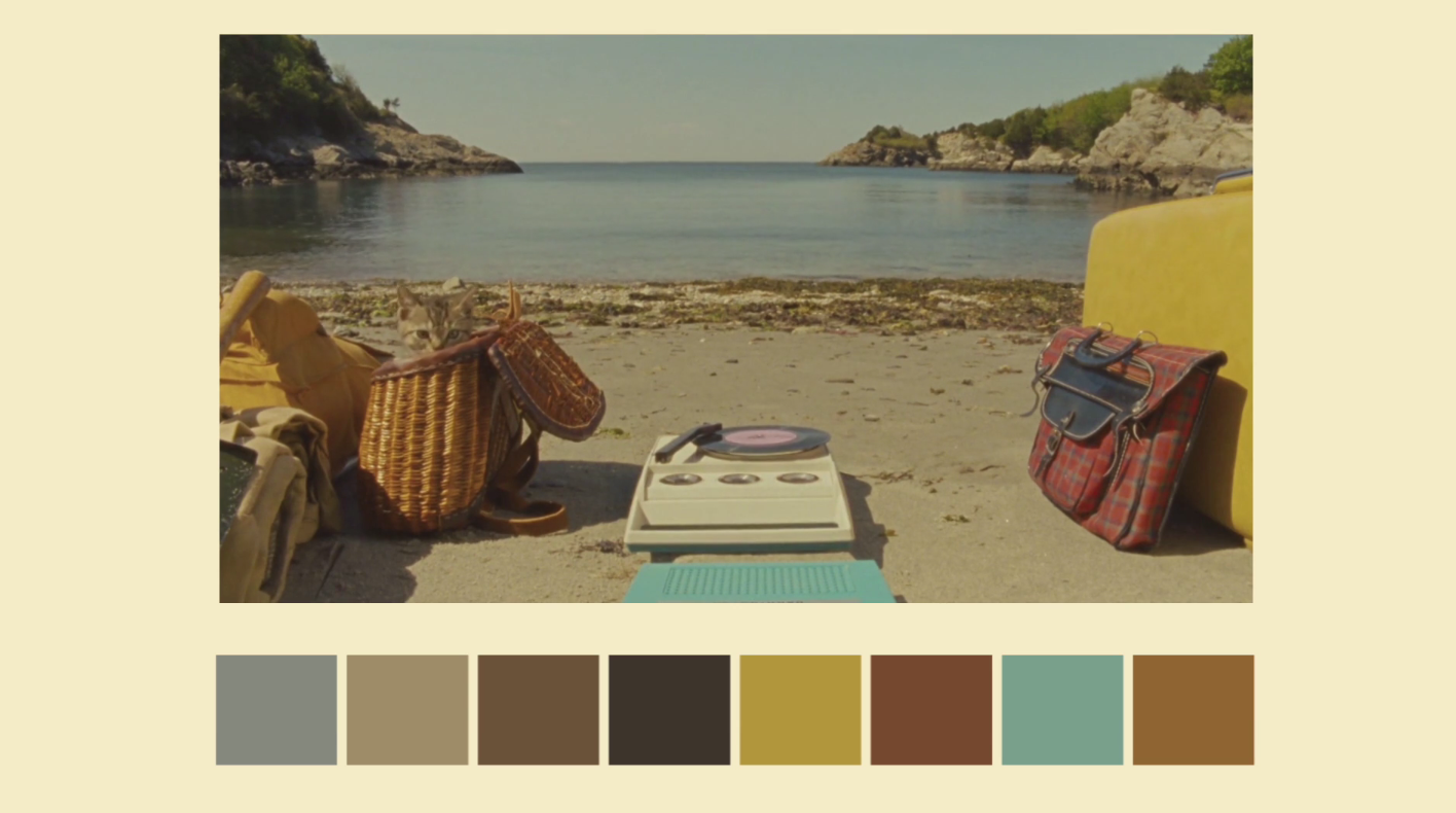 Wes-Anderson-color palette 