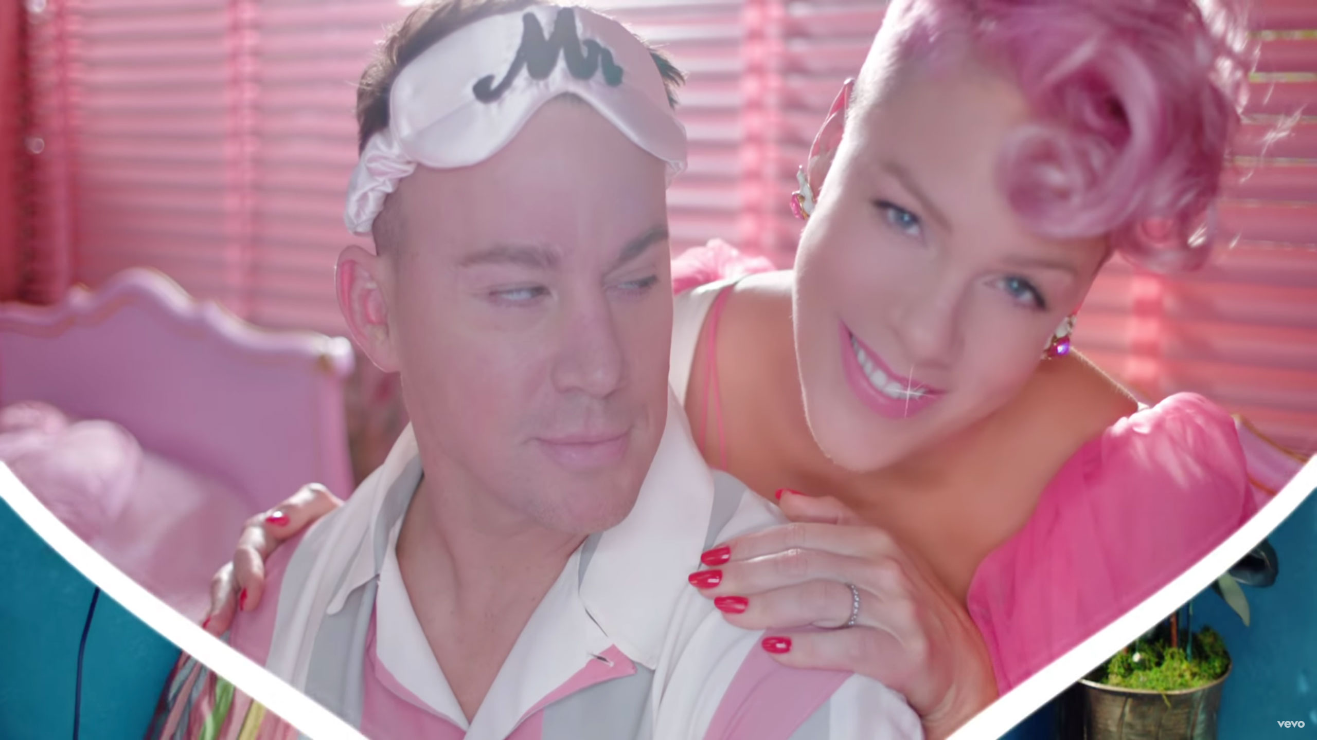 pink and channing tatum beautiful trauma video