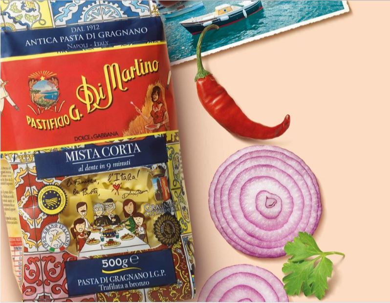 mista corta pasta di martino dolce e gabbana