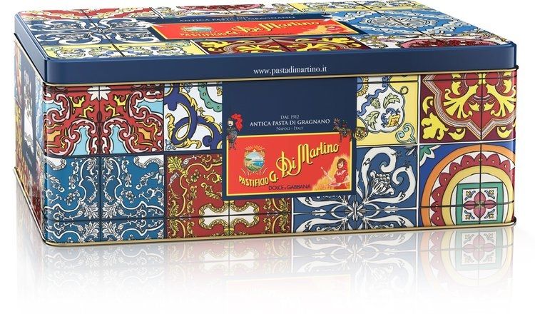 tin box pasta di martino dolce & gabbana